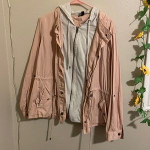 Baby Pink and Cream Jacket